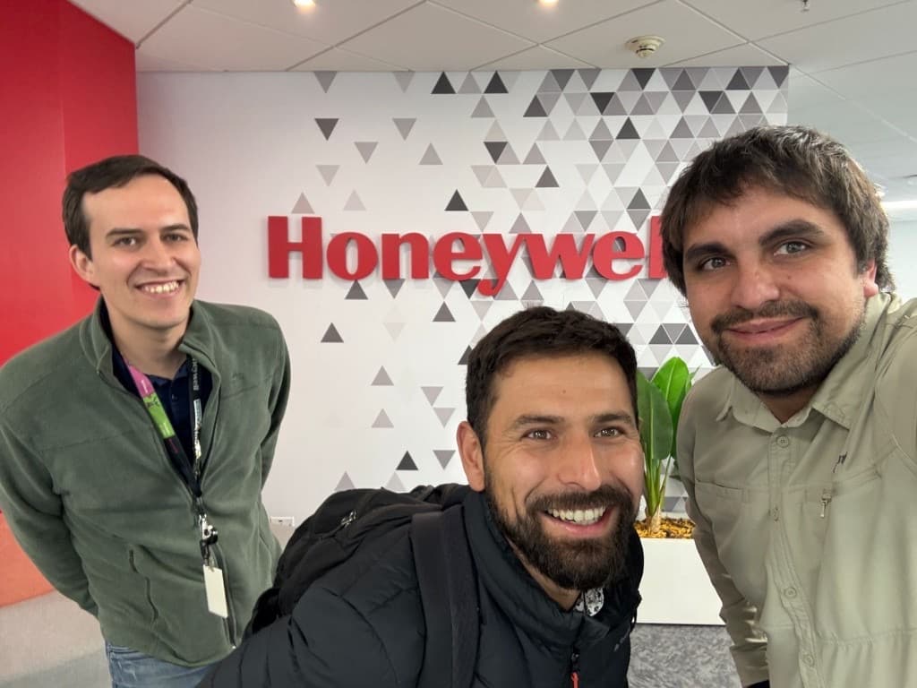 Technologie-Scouting bei Honeywell mit Hibring, Santiago