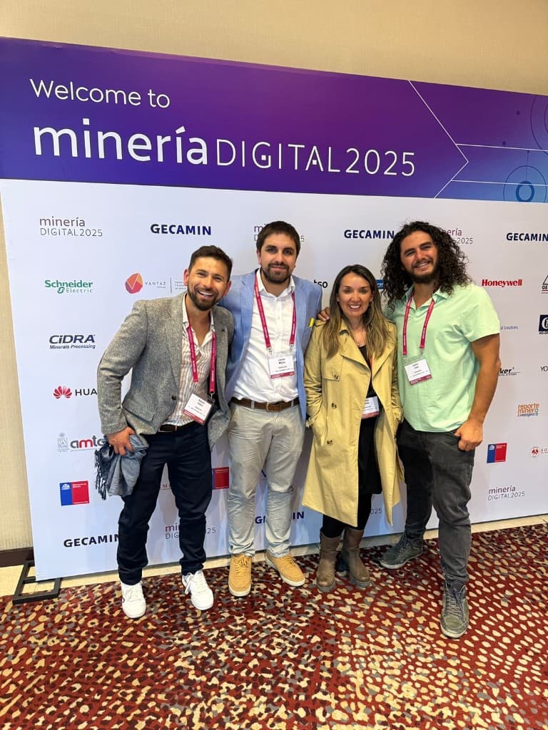 TUUMAN und Hibring, Kongress Internacional Minería Digital 2025, Gecamin, Santiago