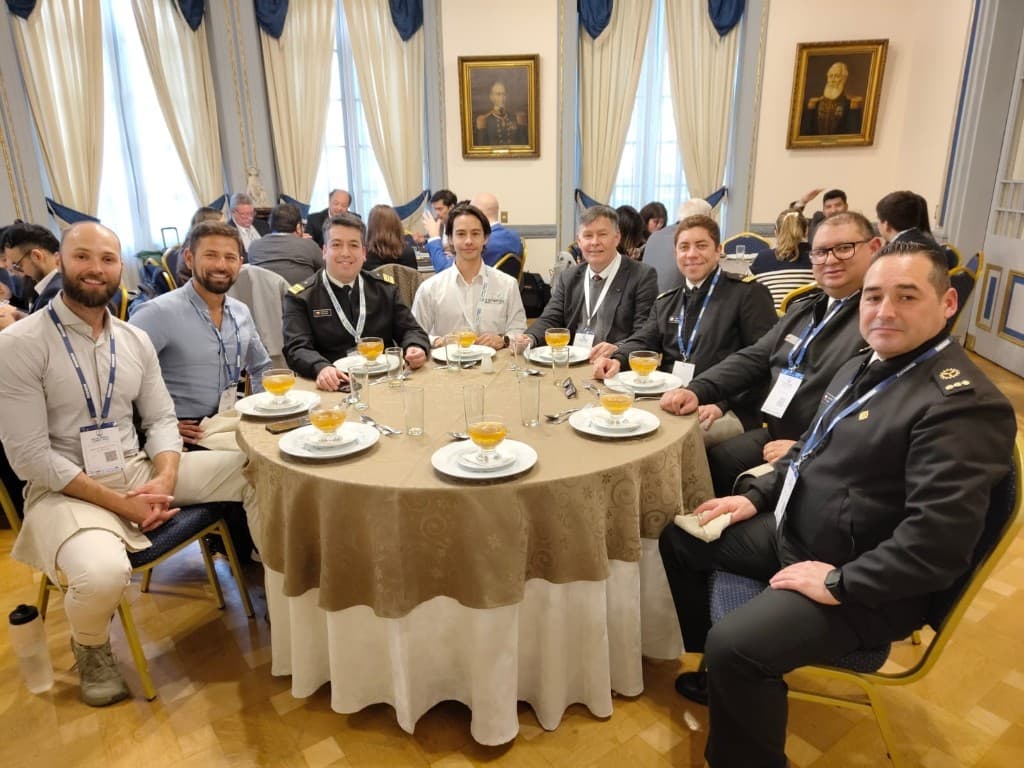 Mittagessen mit CITA, Chileanische Marine, Naval Energy Summit 2025, Valparaíso